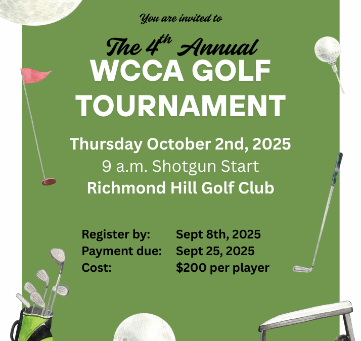 4th Annual WCCA Golf Tournament